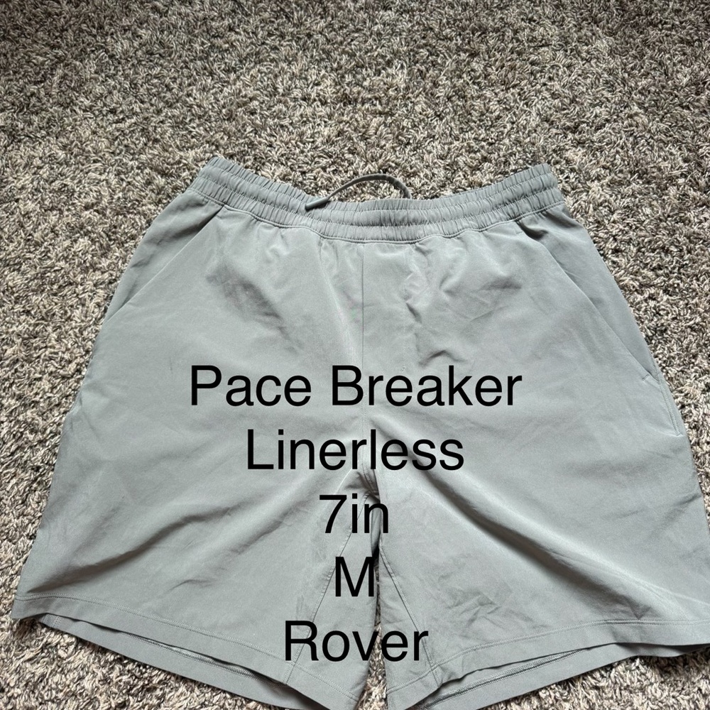 lululemon athletica Gray Men's Athletic Shorts